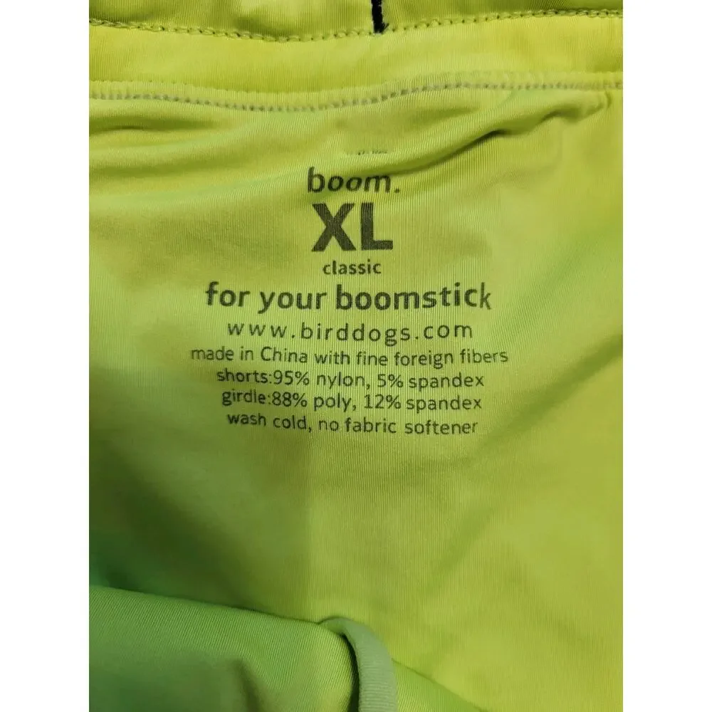 Birddogs Men’s XL Long Boom For Your Boomstick Lined Navy Blue Shorts Golf